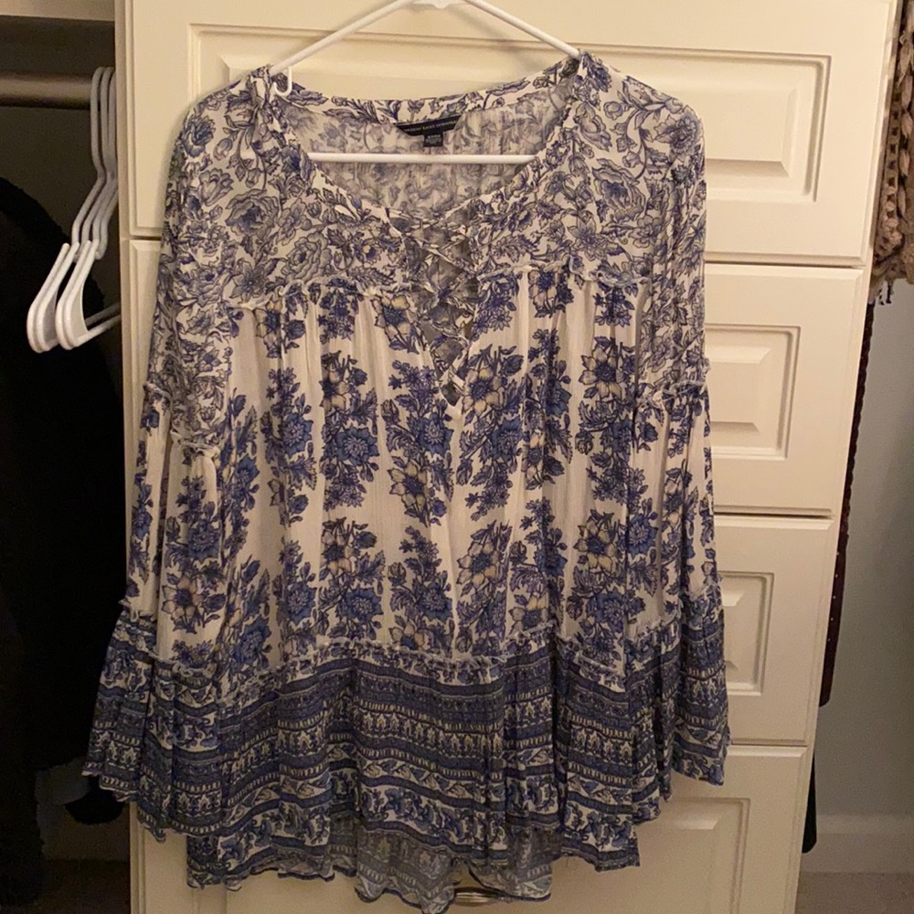 american eagle blouse